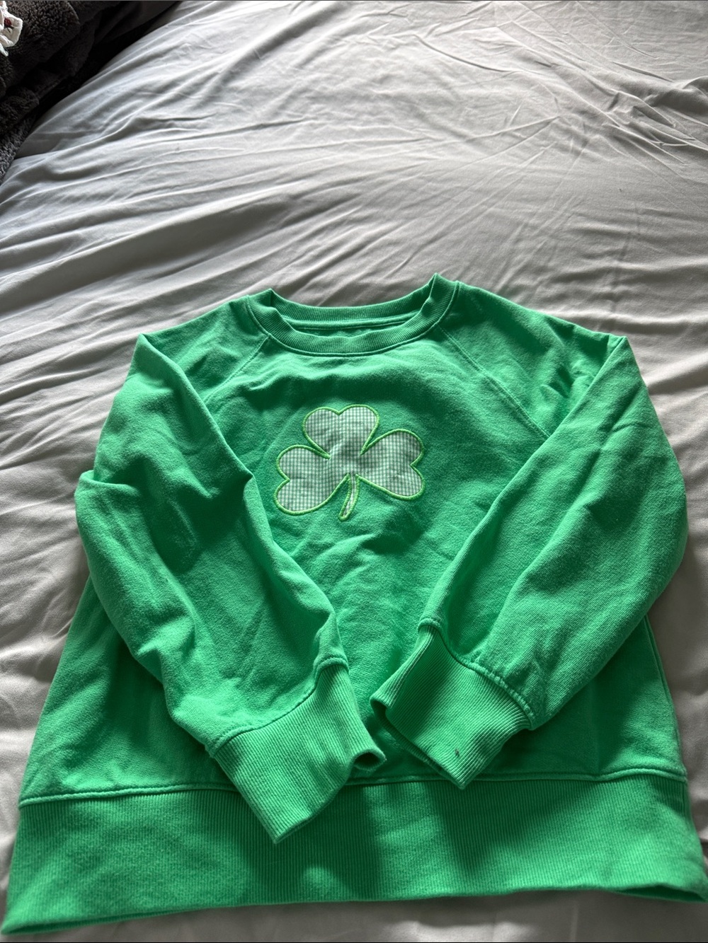 Cat & Jack Kelly Green Crewneck Sweatshirt